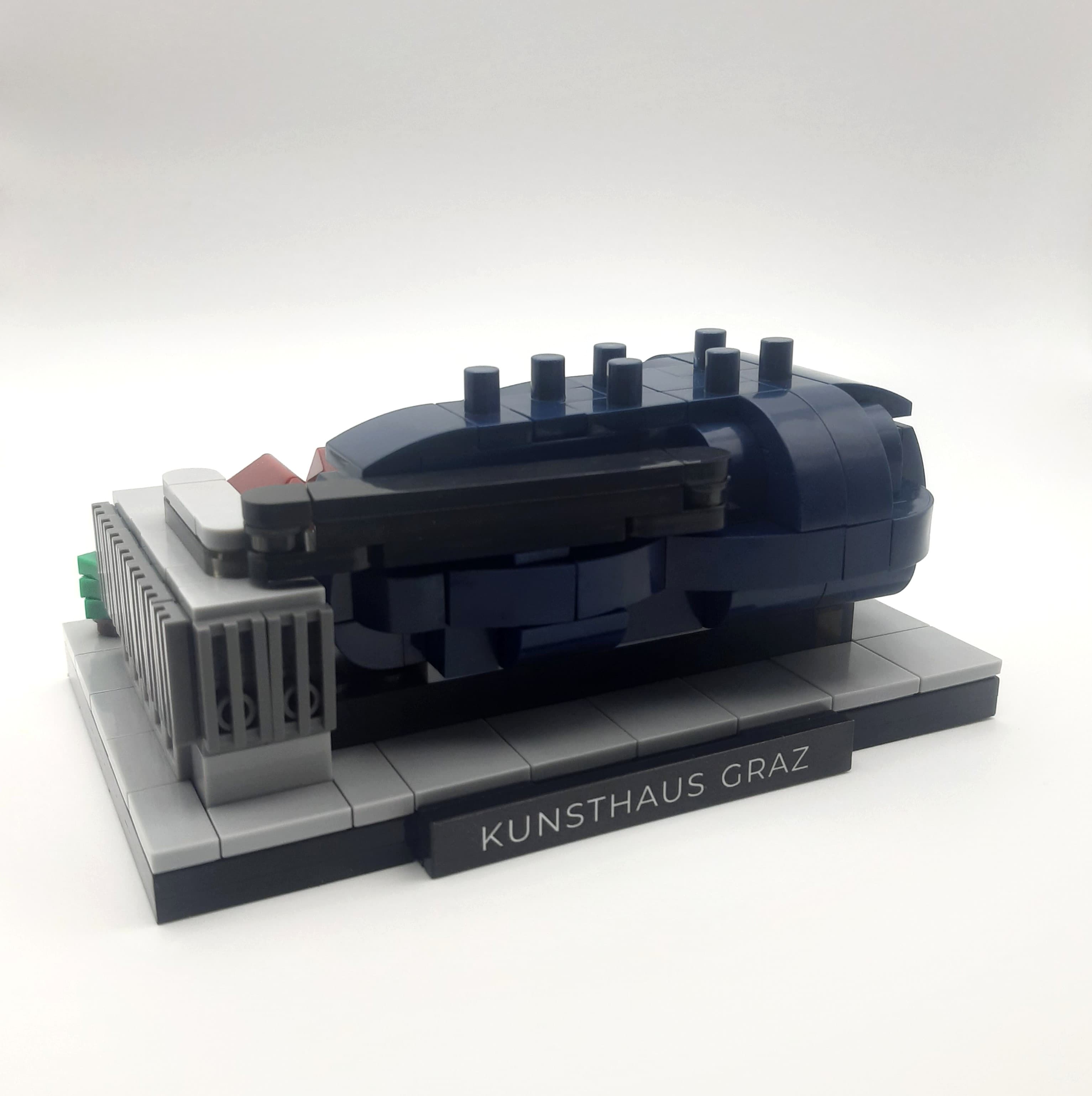 MEMORENGA Graz Kunsthaus - Building brick model