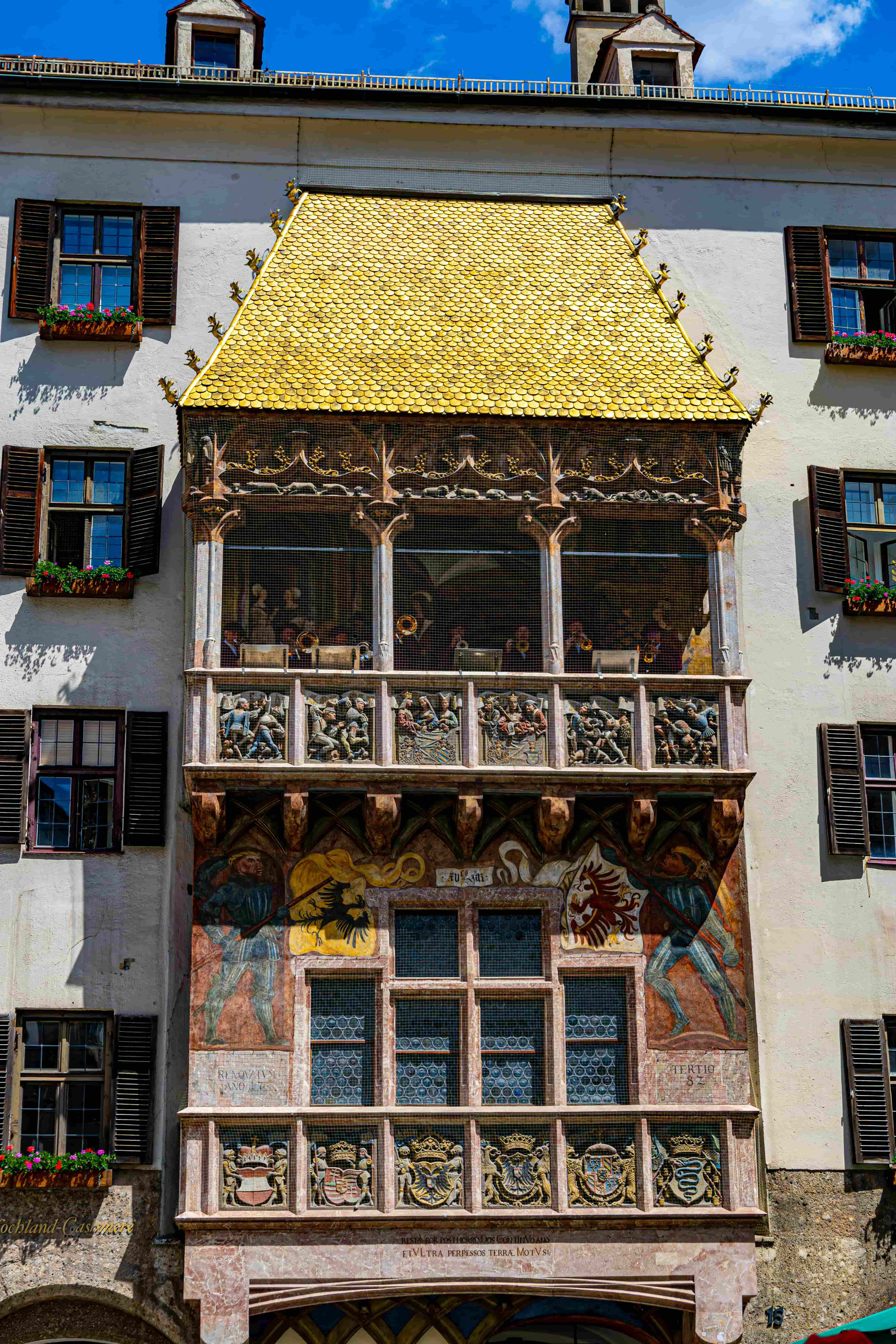 Foto des Goldenen Dachl in Innsbruck