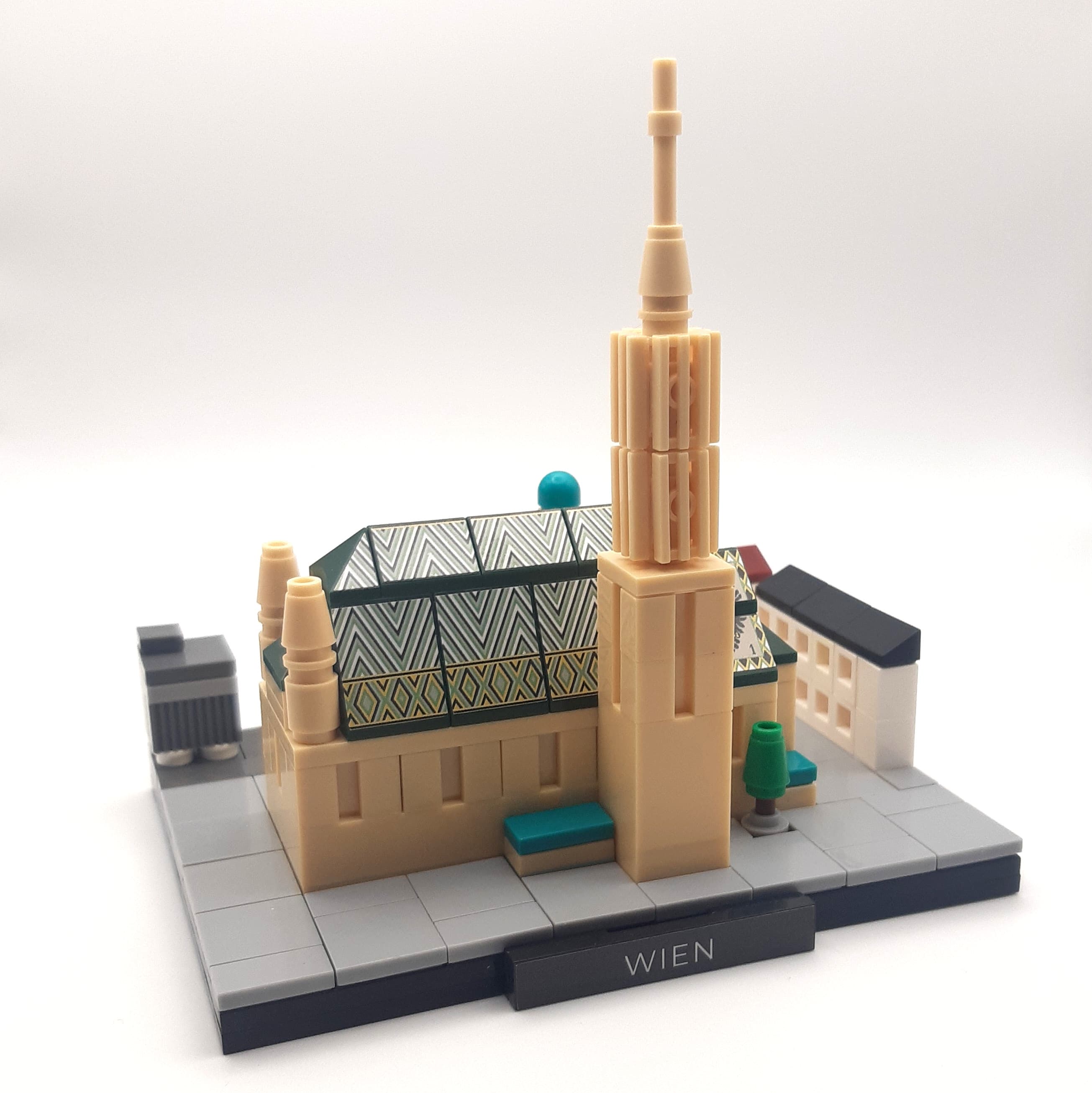 MEMORENGA Wien Stephansdom - Building brick model